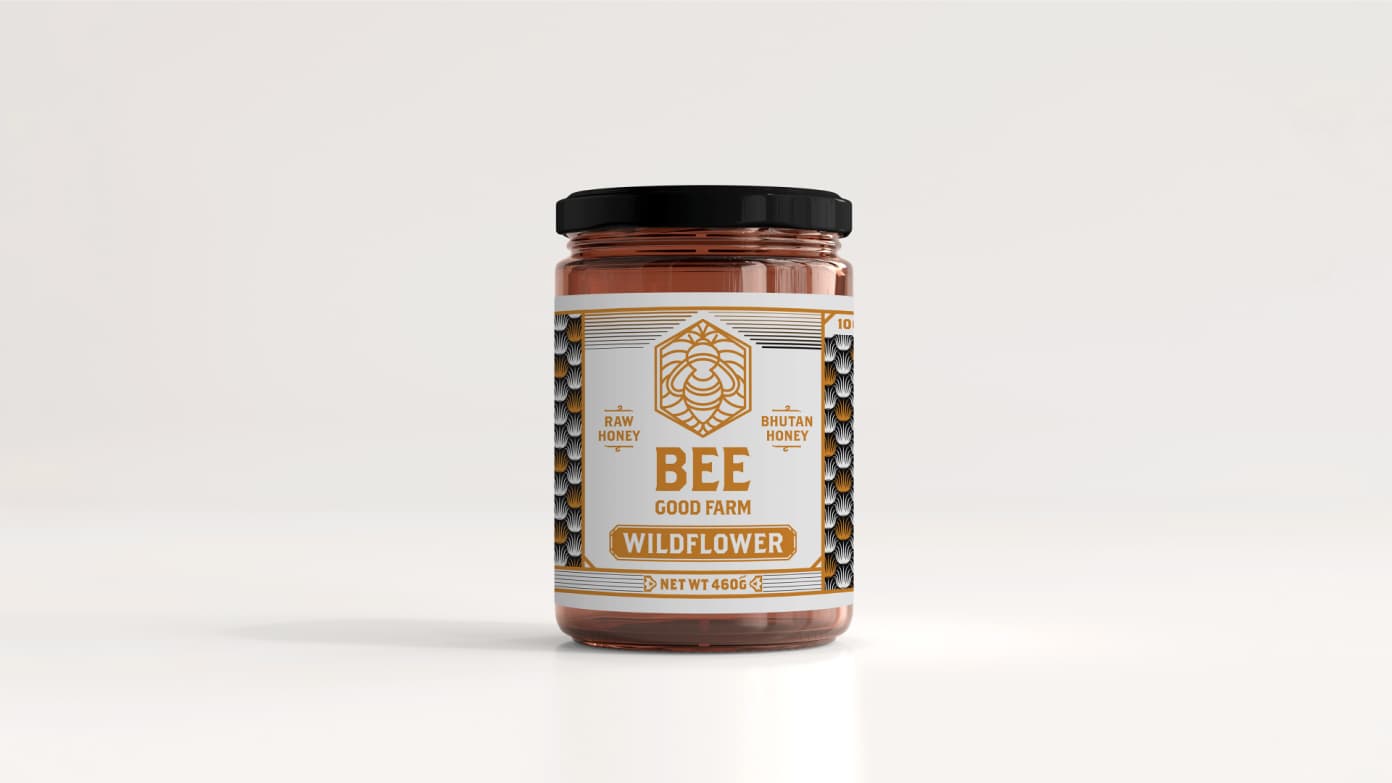 Bee Good Farm Label